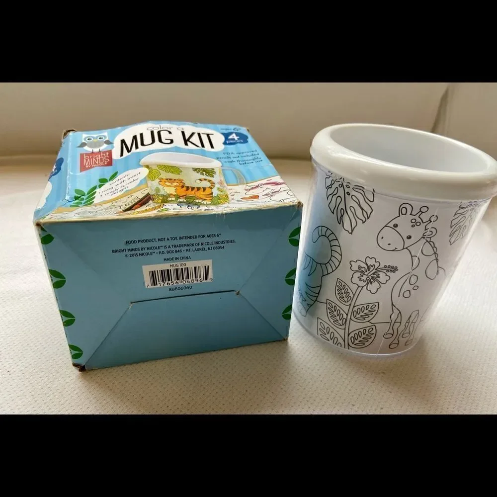 Color a Mug Kit - Bright Minds by Nicole.
